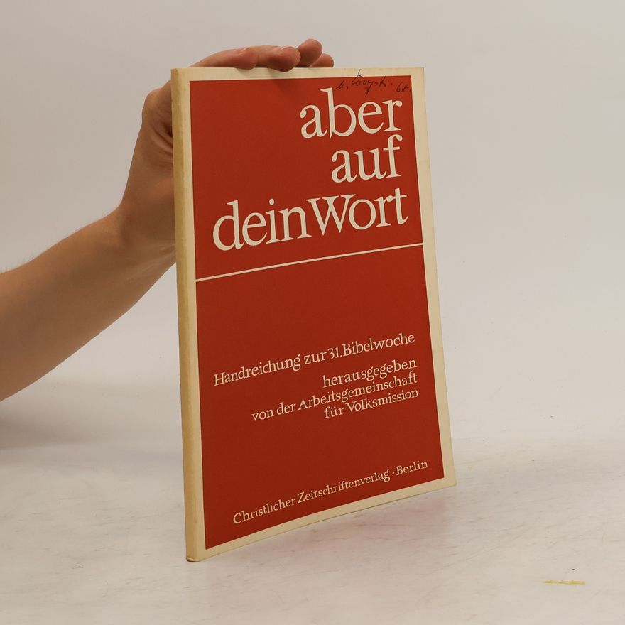 Autorenkollektiv Aber auf dein Wort