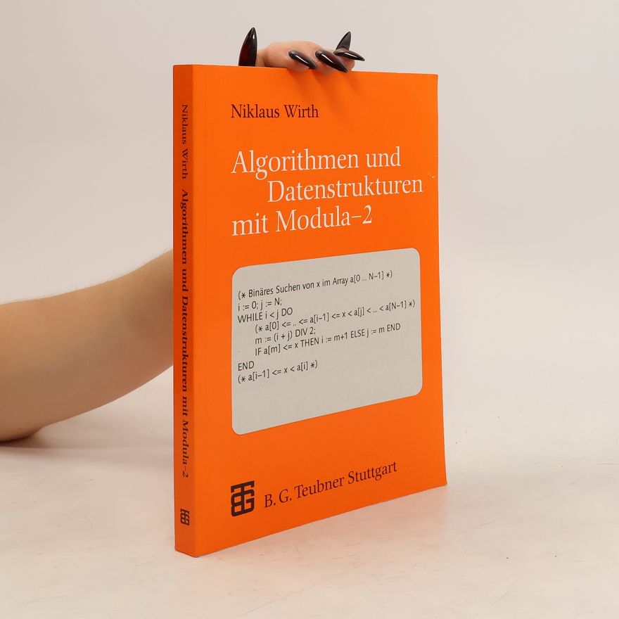 Niklaus Wirth Algorithmen und Datenstrukturen mit Modula - 2