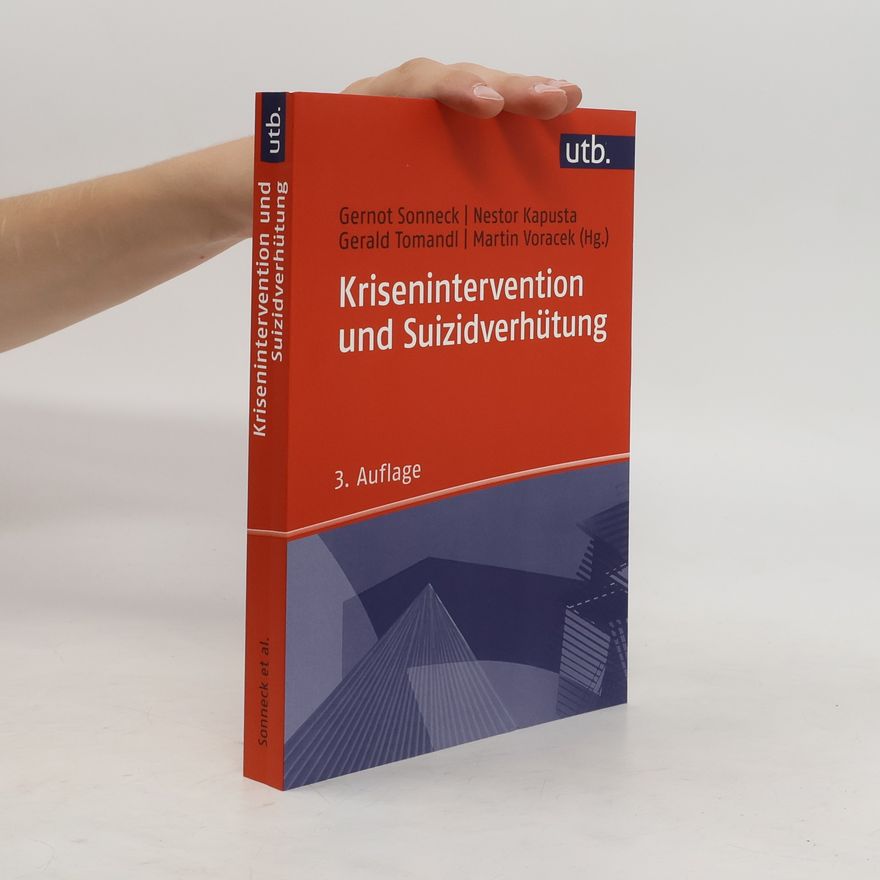Gernot Sonneck Krisenintervention und Suizidverhütung
