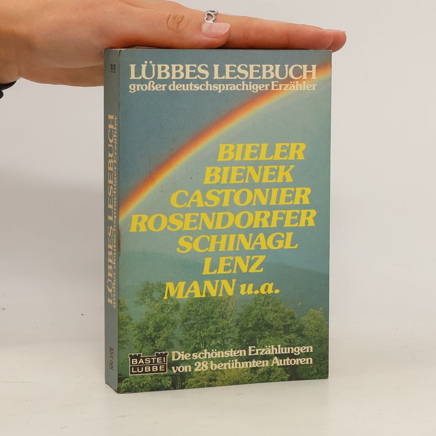 Manfred Bieler Lübbes Lesebuch grosser deutschsprachiger Erzähler