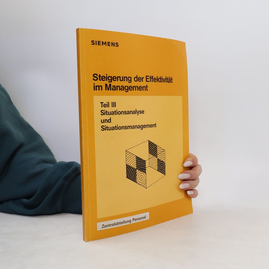 Autorenkollektiv Steigerung der Effektivität im Management III