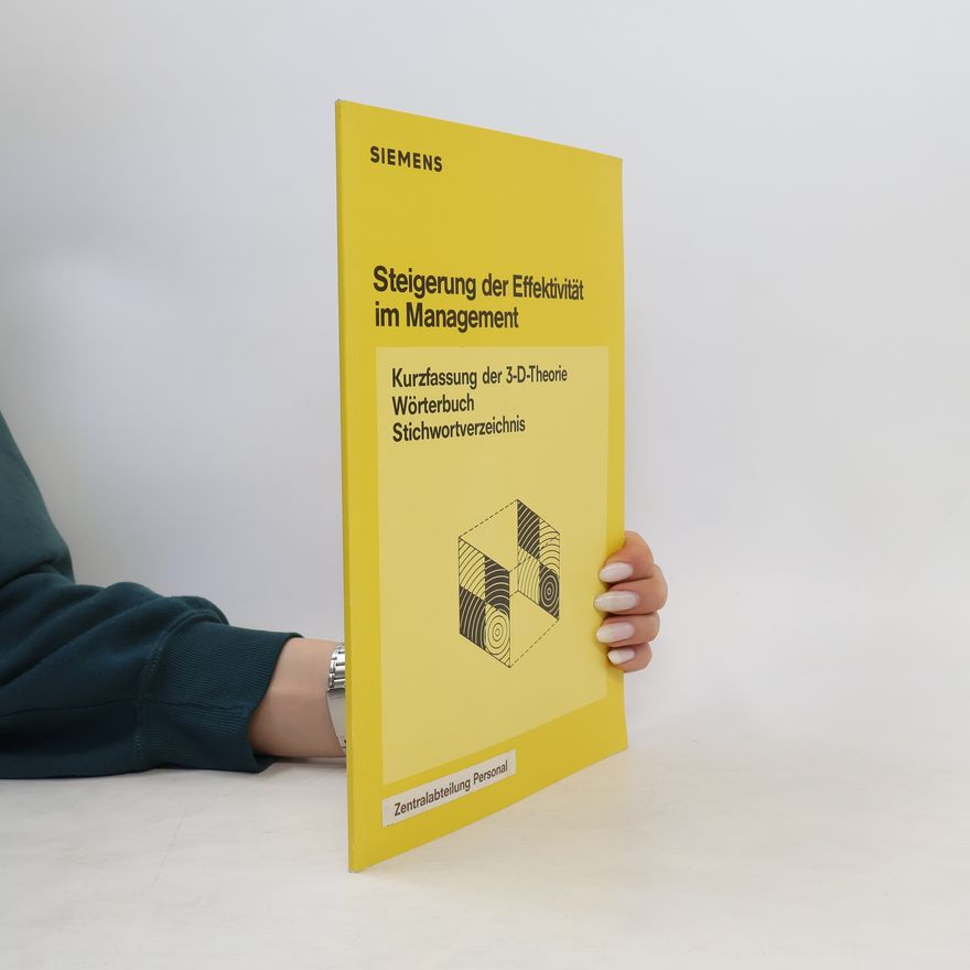 Autorenkollektiv Steigerung der Effektivität im Management