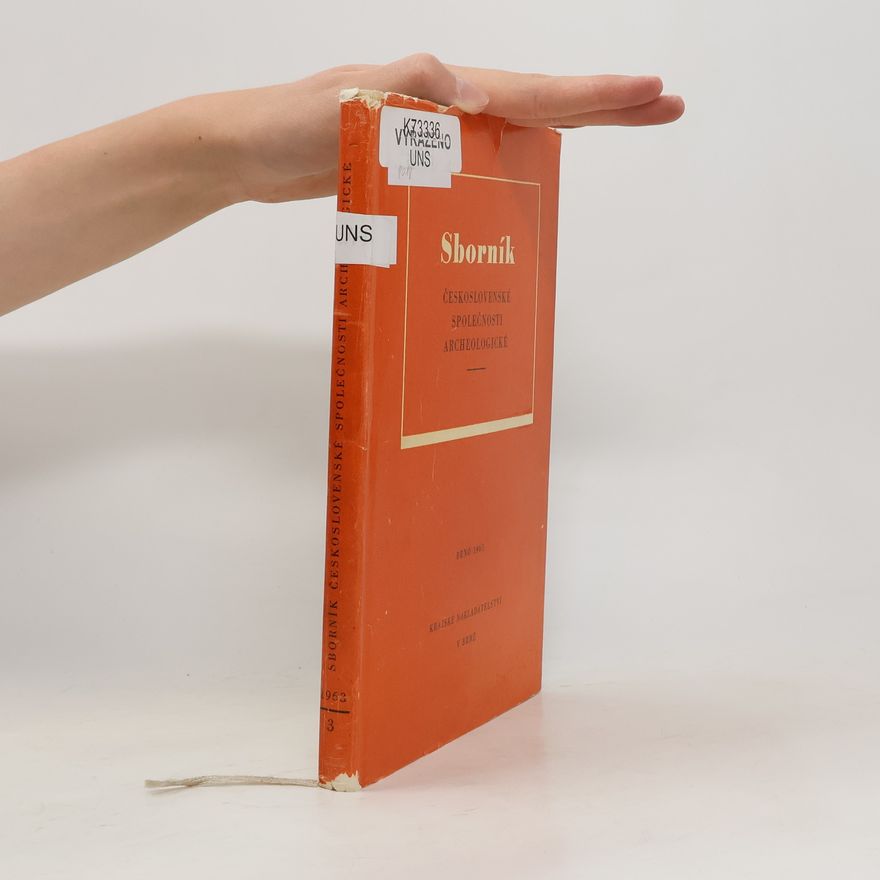 Collectif d'auteurs Sborník československé společnosti archeologické