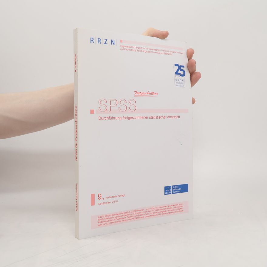 Autorenkollektiv SPSS für Fortgeschrittene