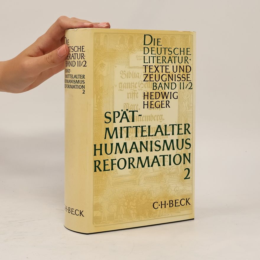 Hedwig Heger Die deutsche Literatur : Texte und Zeugnisse. Bd. 2