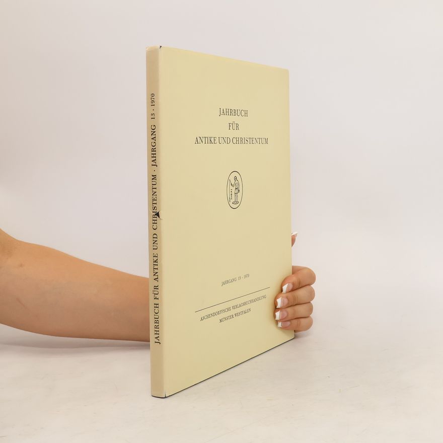 Autores varios Jahrbuch für Antike und Christentum