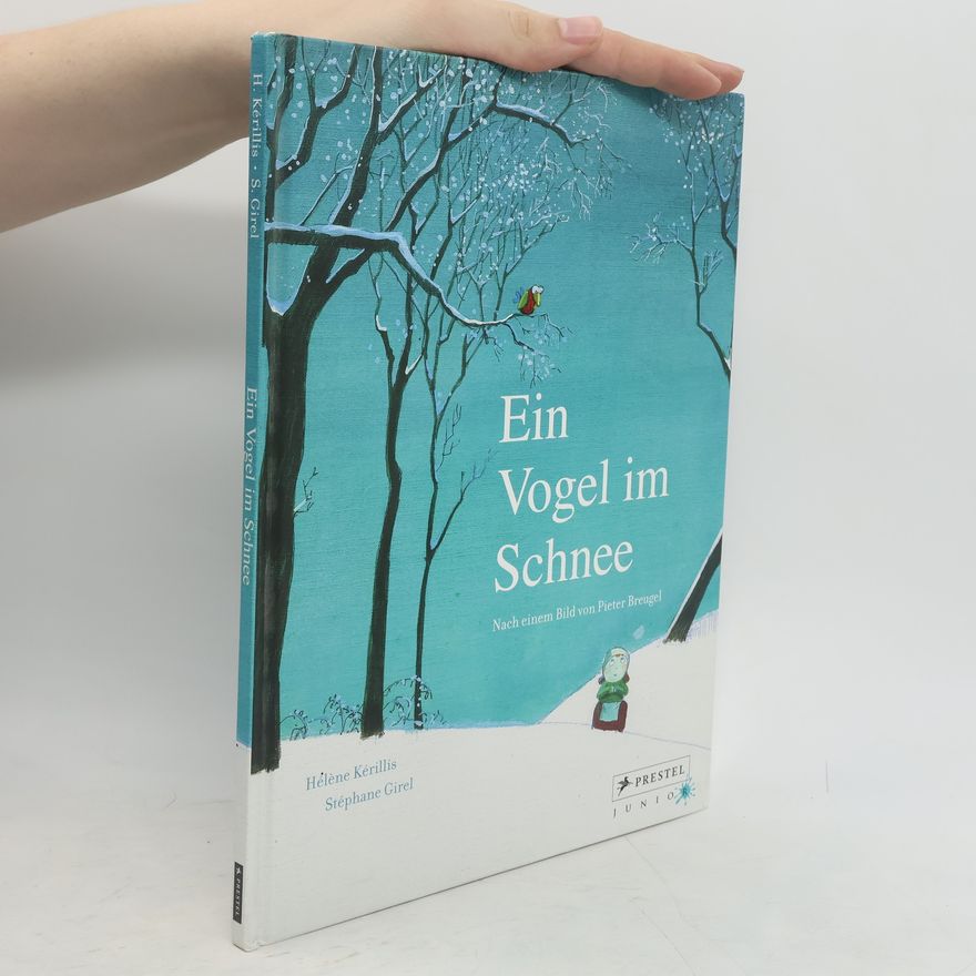 Hélène Kérillis Ein Vogel im Schnee