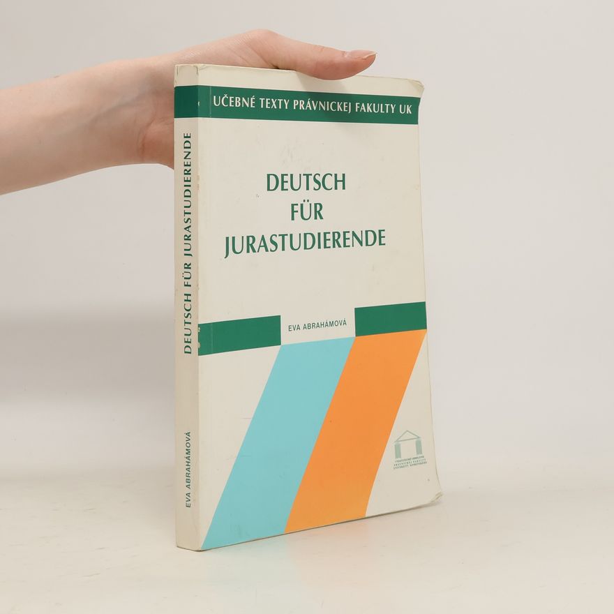 Eva Abrahámová Deutsch für Jurastudierende