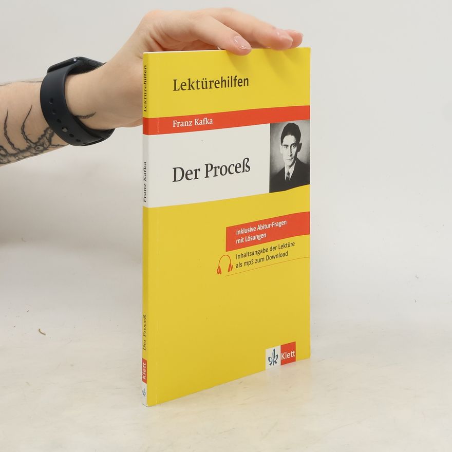 Thomas Gräff Lektürehilfen Franz Kafka, "Der Proceß"