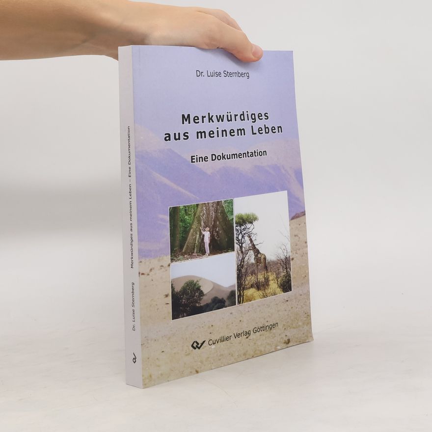 Luise Sternberg Merkwürdiges aus meinem Leben