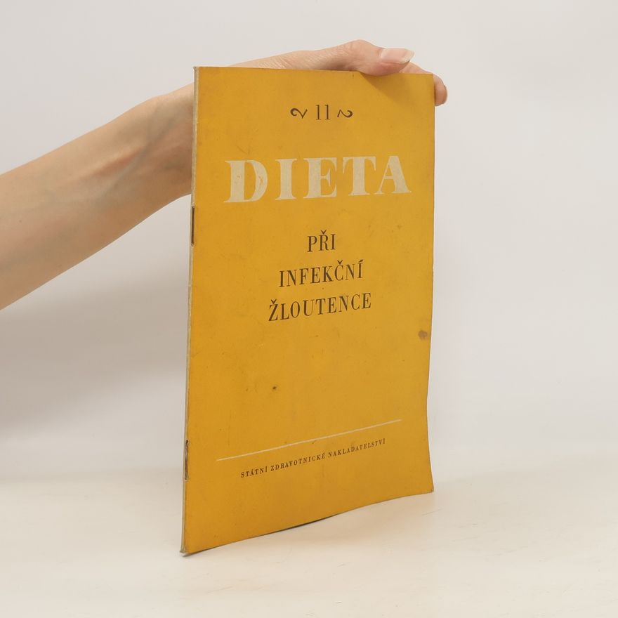 Jaroslav Hořejší Dieta při infekční žloutence