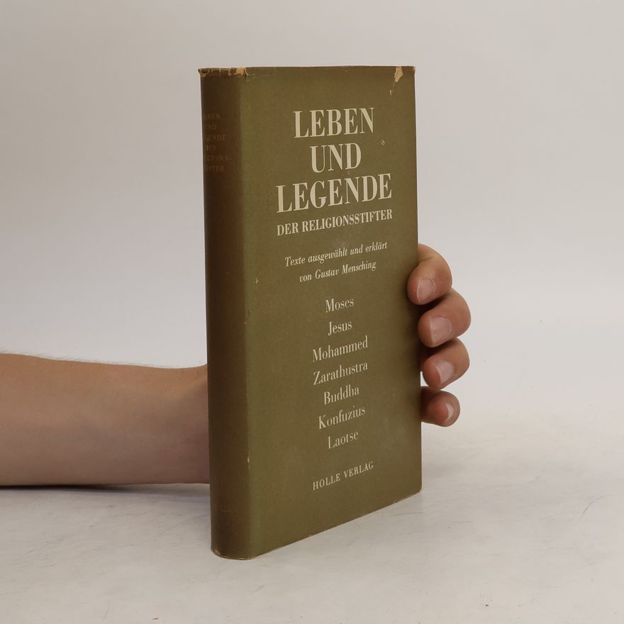 Autorenkollektiv Leben und Legende der Religionsstifter