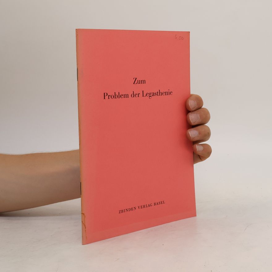 Autores varios Zum Problem der Legasthenie