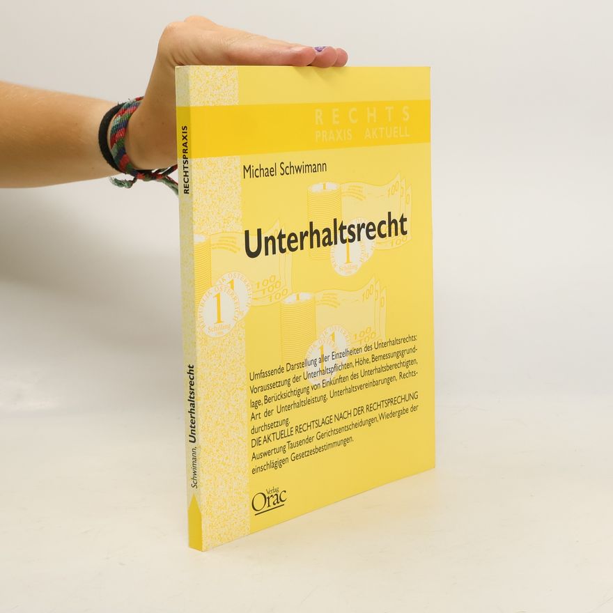 Michael Schwimann Unterhaltsrecht