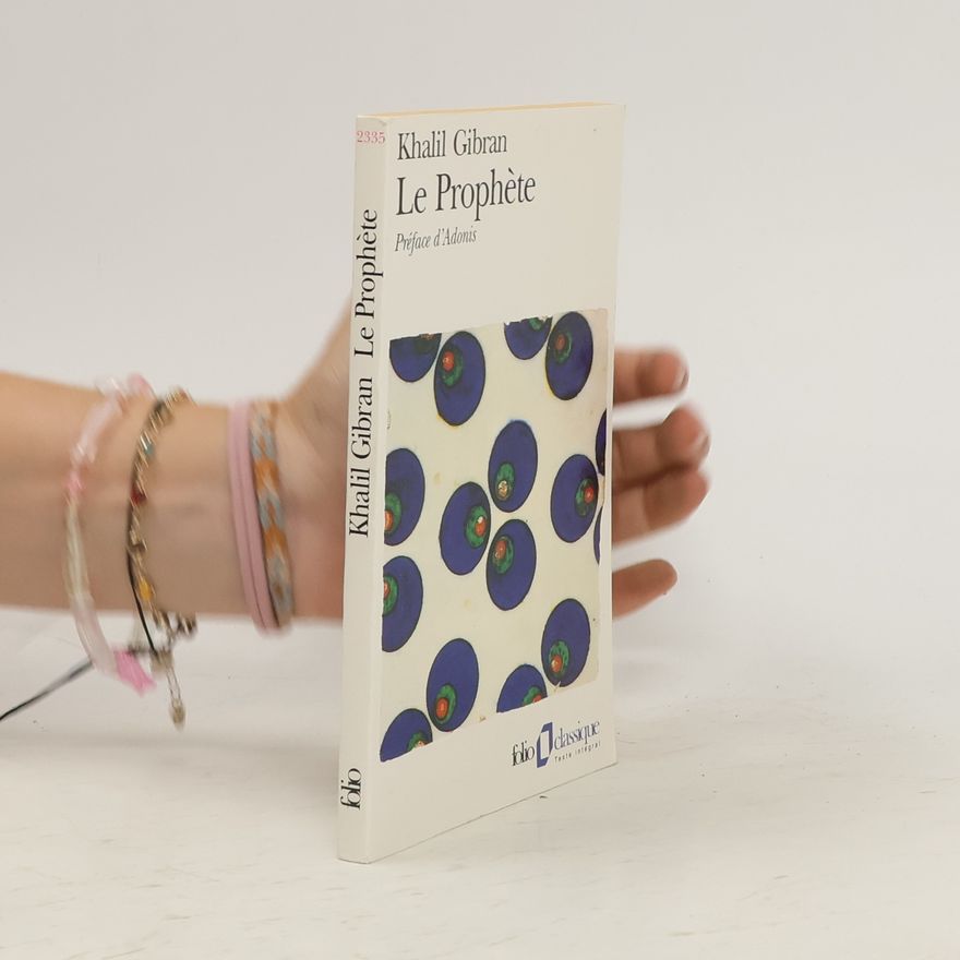 H̱alīl Ǧibrān Le prophète