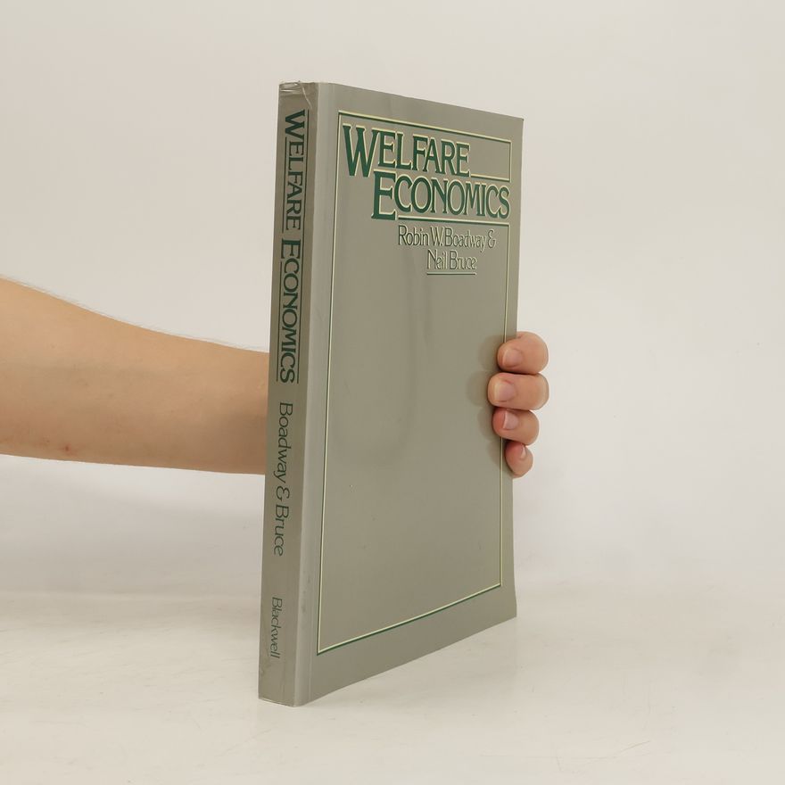 Neil Bruce Welfare Economics