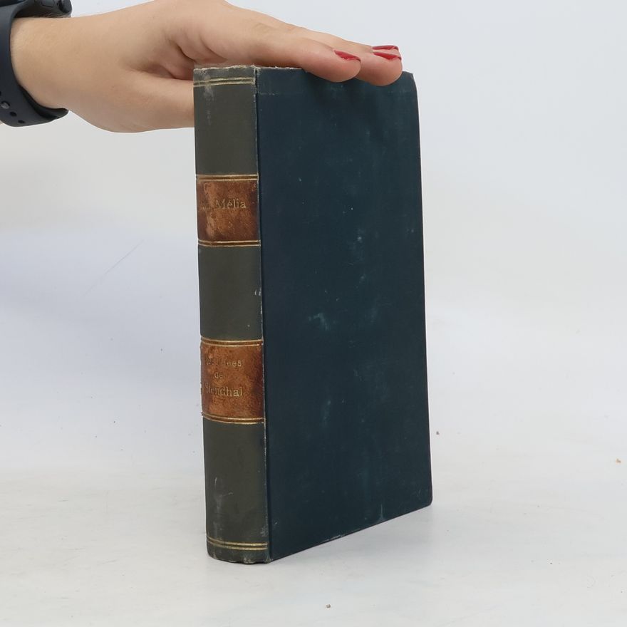 Jean Mélia Les Idées de Stendhal