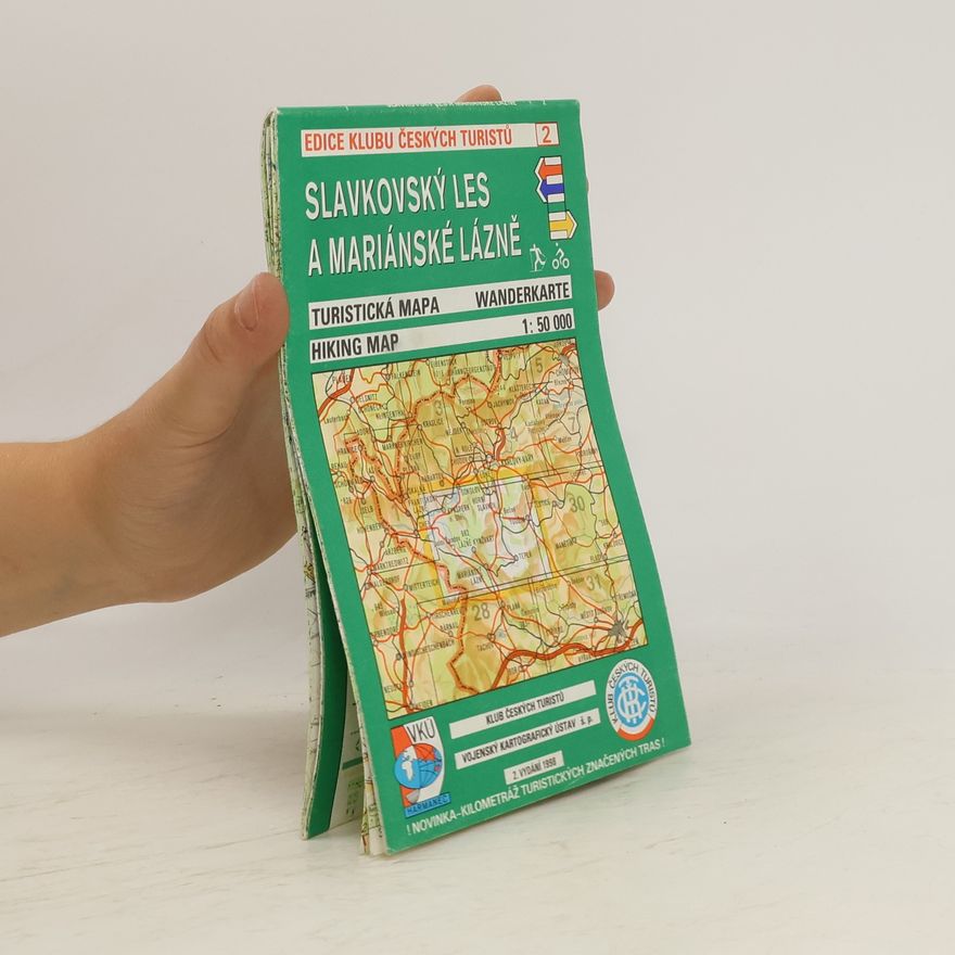 Kolektiv autorů Slavkovský les a Mariánské lázně 1:50 000