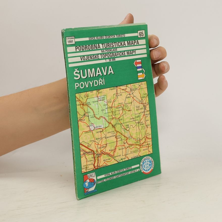 Kolektiv autorů Šumava - Povydří : podrobná turistická mapa na podkladě vojenské topografické mapy : 1 : 50 000 : soubor turistických map