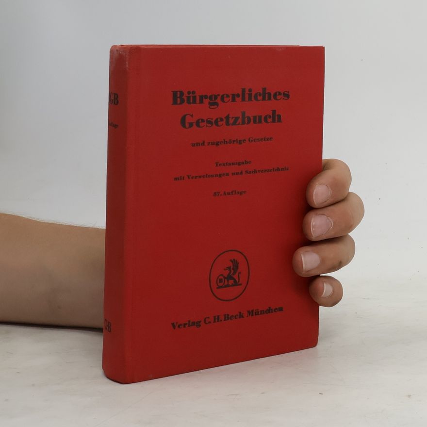 Collectif d'auteurs Bürgerliches Gesetzbuch und zugehörige Gesetze