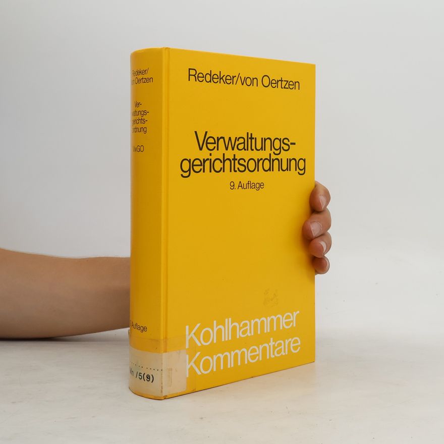 Autorenkollektiv Verwaltungsgerichtsordnung