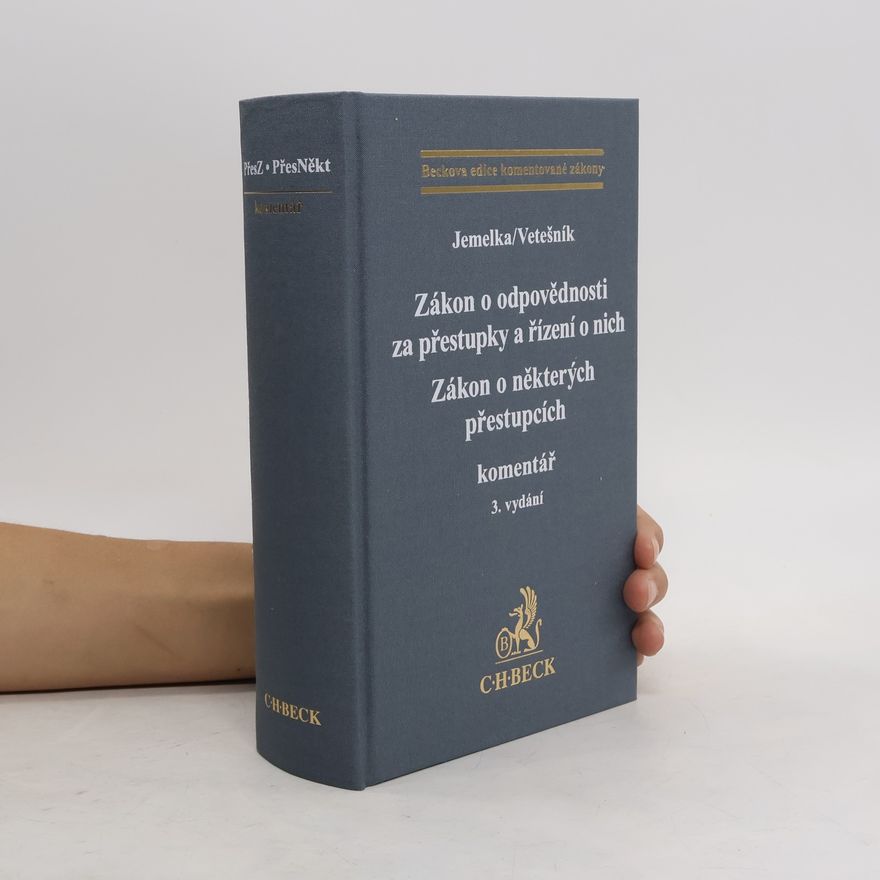Collectif d'auteurs Zákon o odpovědnosti za přestupky a řízení o nich