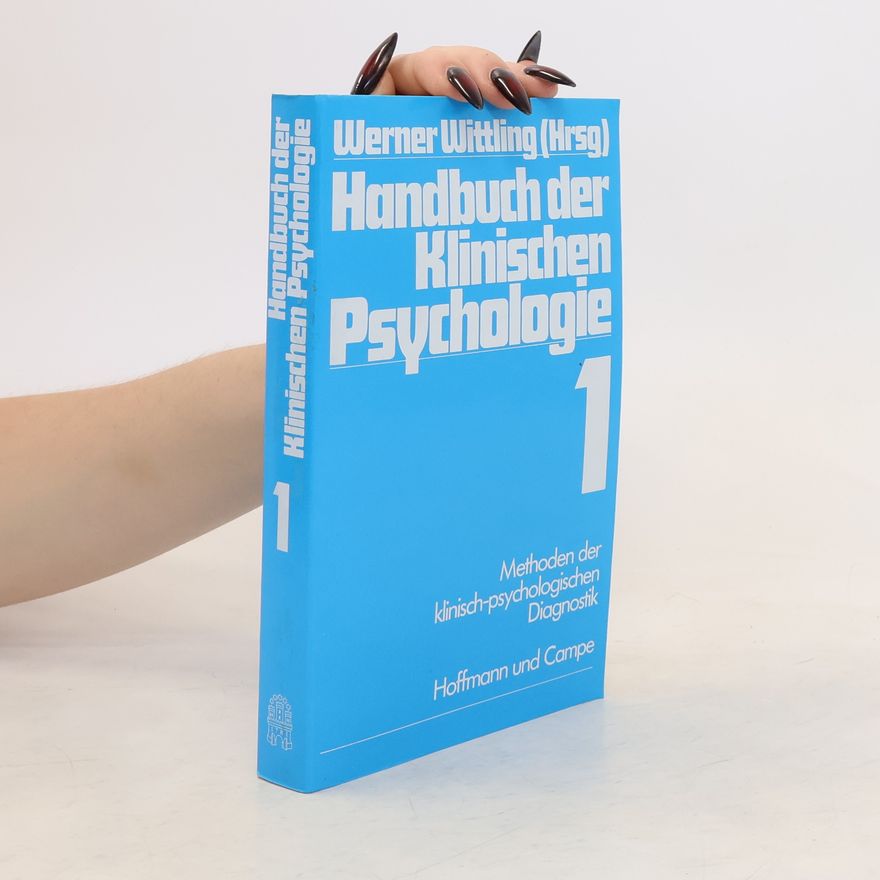 Werner Wittling Methoden der klinisch-psychologischen Diagnostik