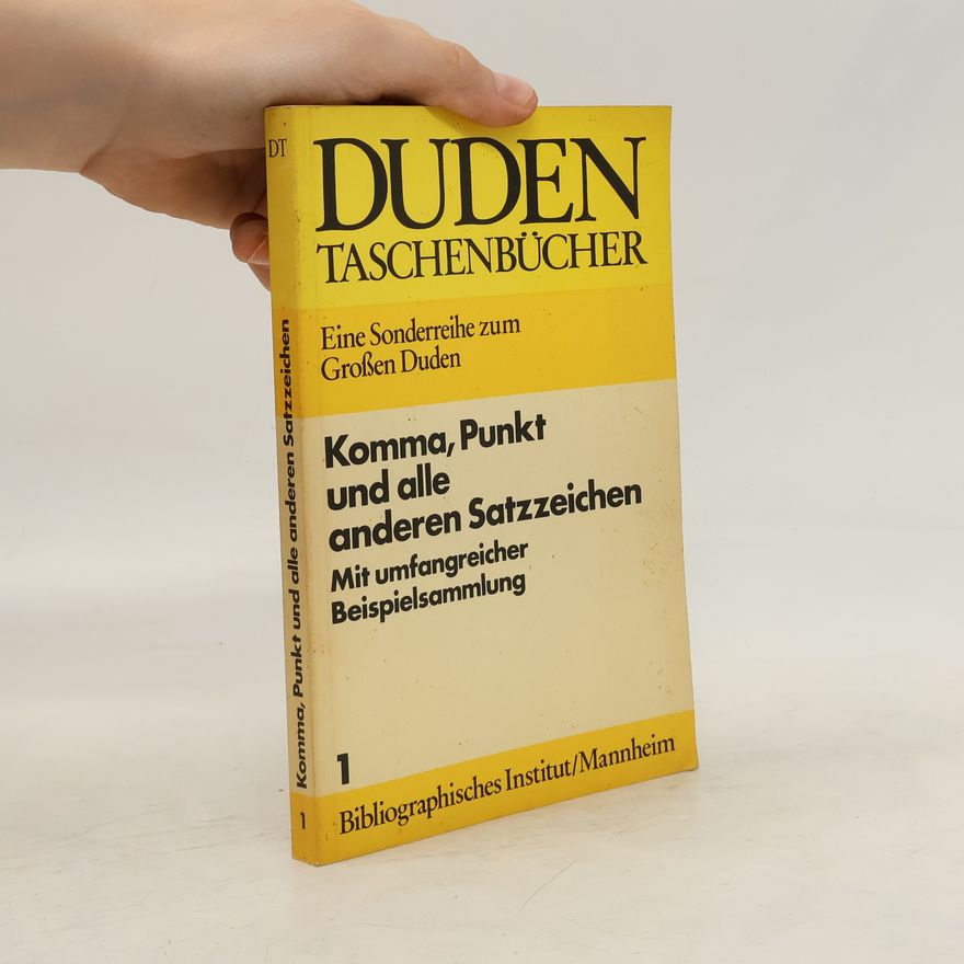 Kolektiv autorů Duden Taschenbücher. Komma, Punkt und alle anderen Satzzeichen