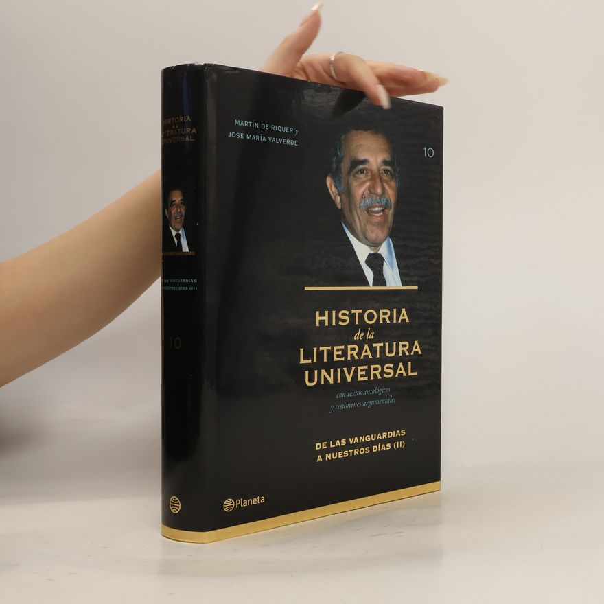 José María Valverde Historia de la literatura universal