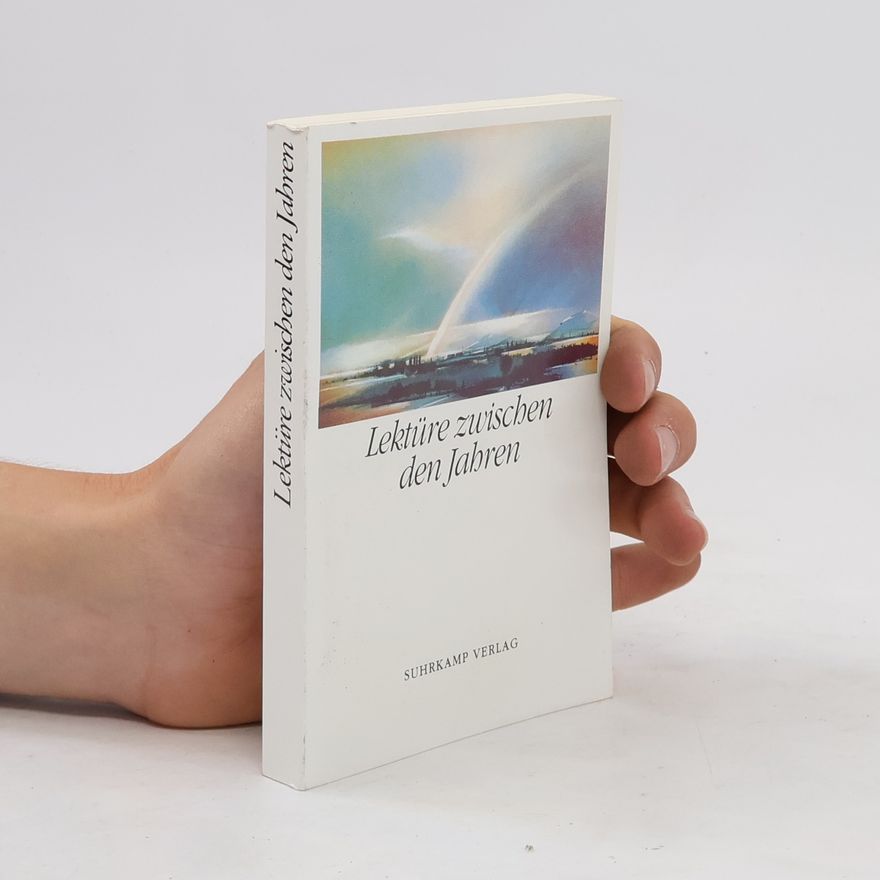 Rainer Weiss Lektüre zwischen den Jahren. Das Leben lieben
