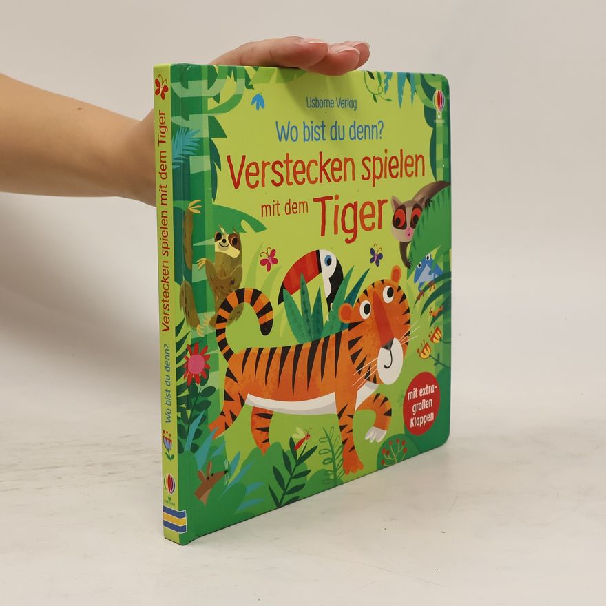 Gareth Lucas Verstecken spielen mit dem Tiger