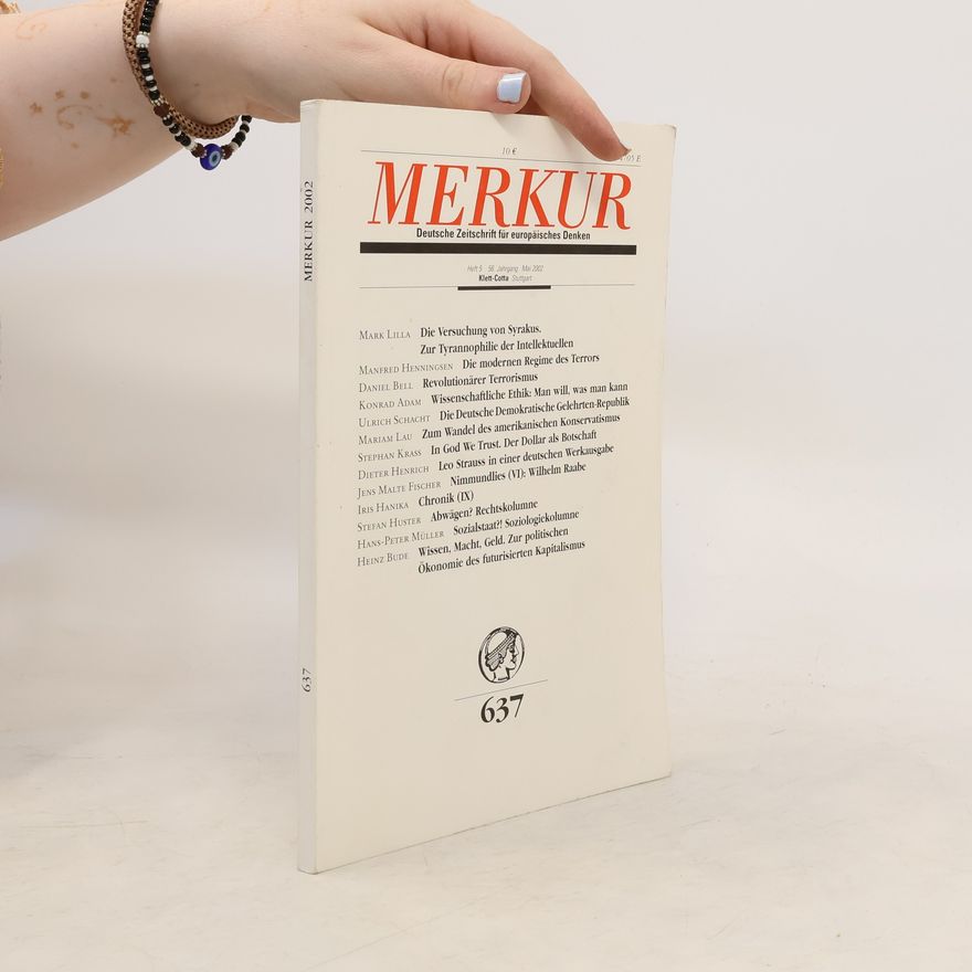 Various authors Merkur. Deutsche Zeitschrift für europäisches Denken