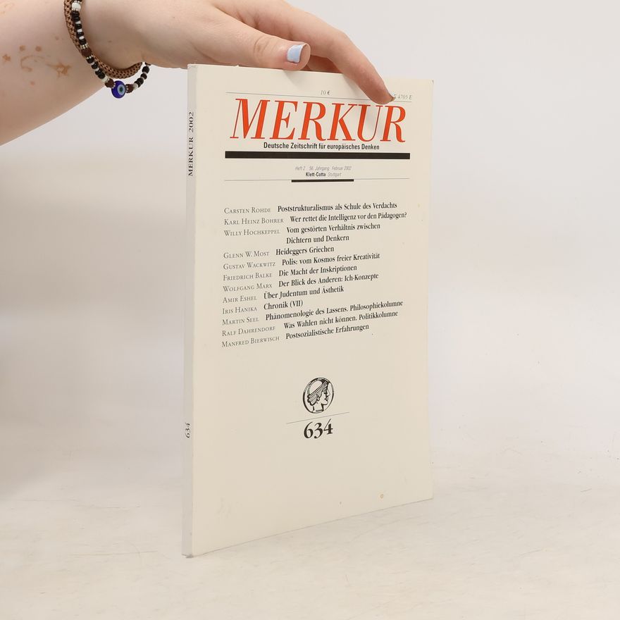 Various authors Merkur. Deutsche Zeitschrift für europäisches Denken