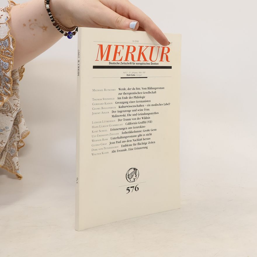 Various authors Merkur 3. Deutsche Zeitschrift für europäisches Denken