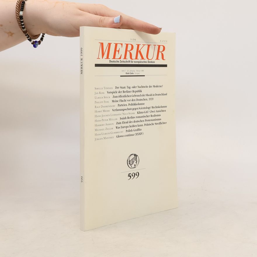Various authors Merkur. Deutsche Zeitschrift für europäisches Denken
