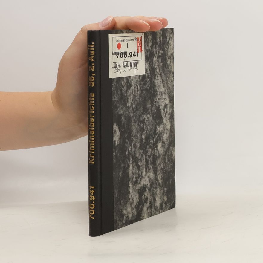 Kolektiv autorů Kriminalberichte 36