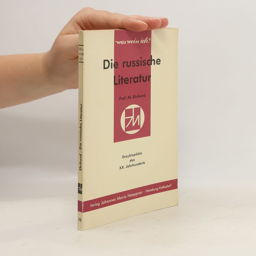 M. Ehrhard Die russische Literatur