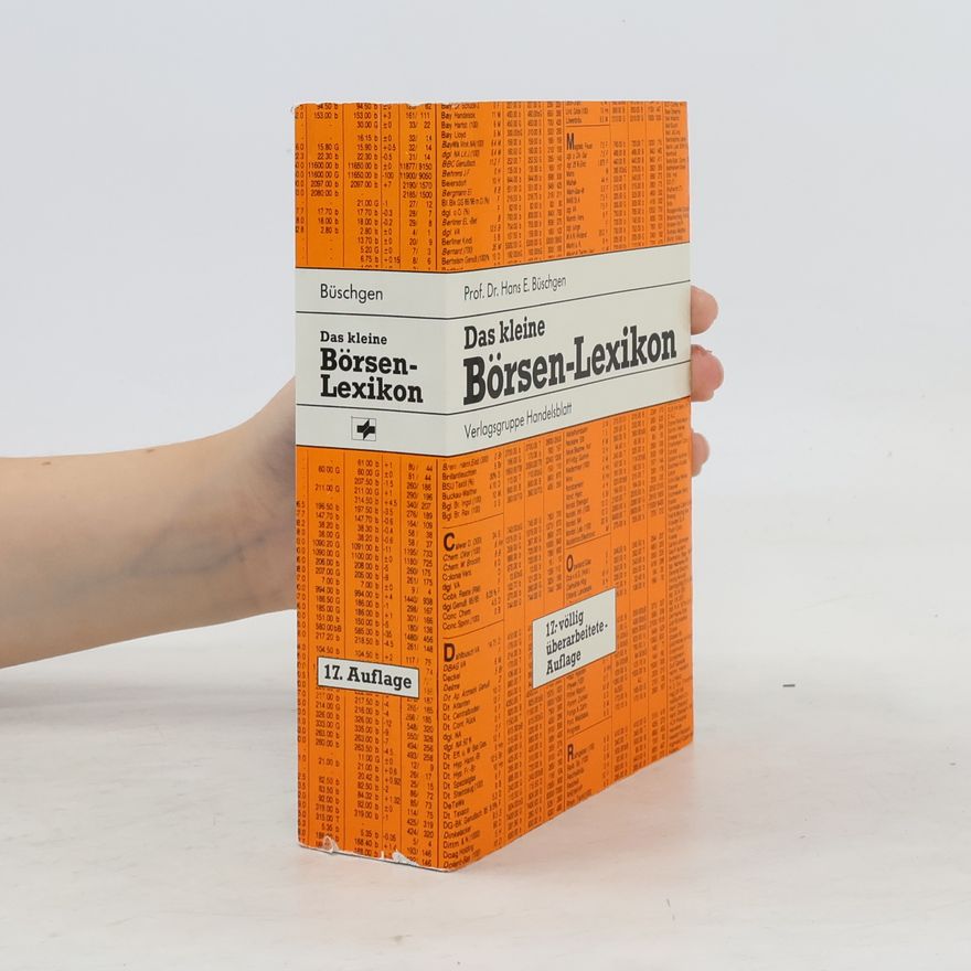 Hans Büschgen Das kleine Börsen-Lexikon