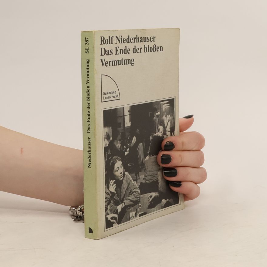 Rolf Niederhauser Das Ende der blossen Vermutung