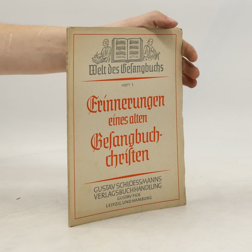 Various authors Erinnerungen eines alten Gesangbuchchristen
