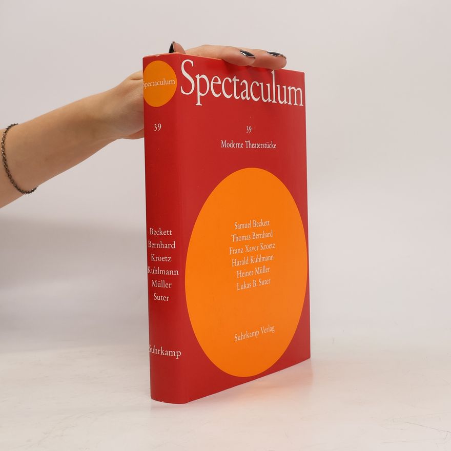 Autorenkollektiv Spectaculum 39. Moderne Theaterstücke