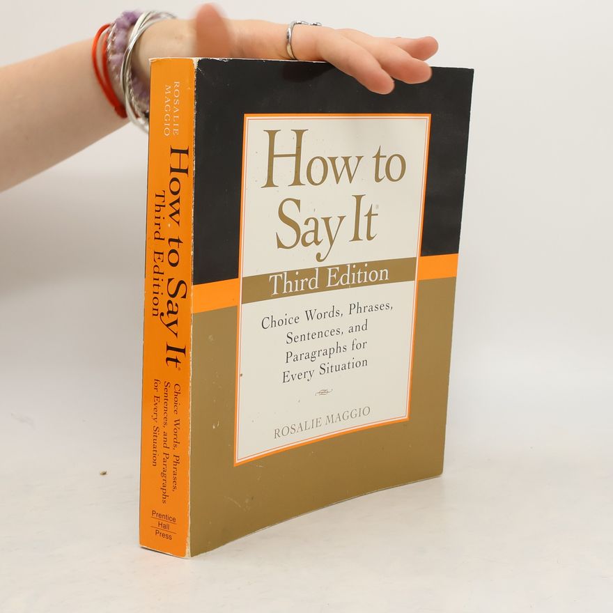 Rosalie Maggio How to Say It