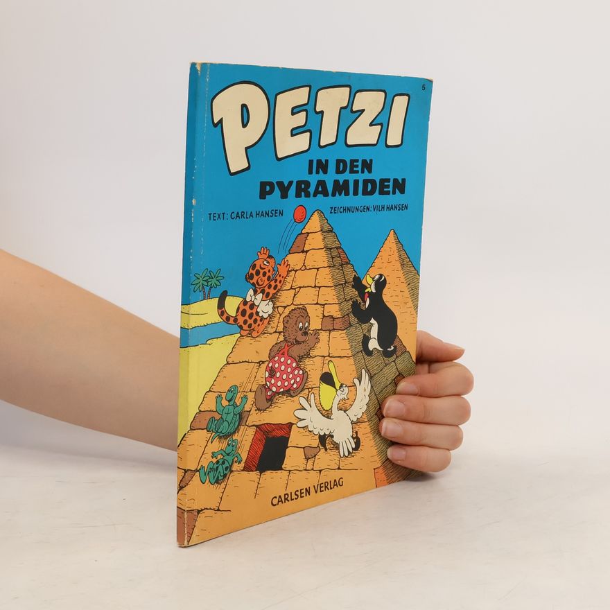Carla Hansen Petzi in den Pyramiden