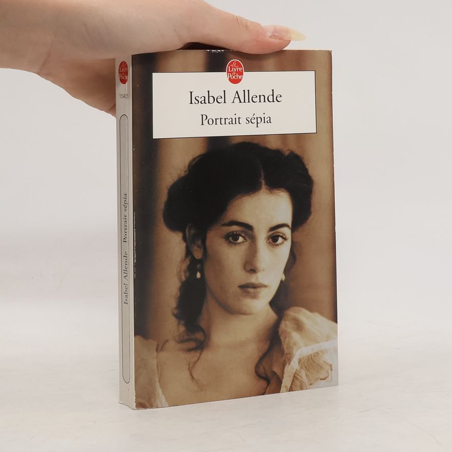 Isabel Allende Portrait sépia