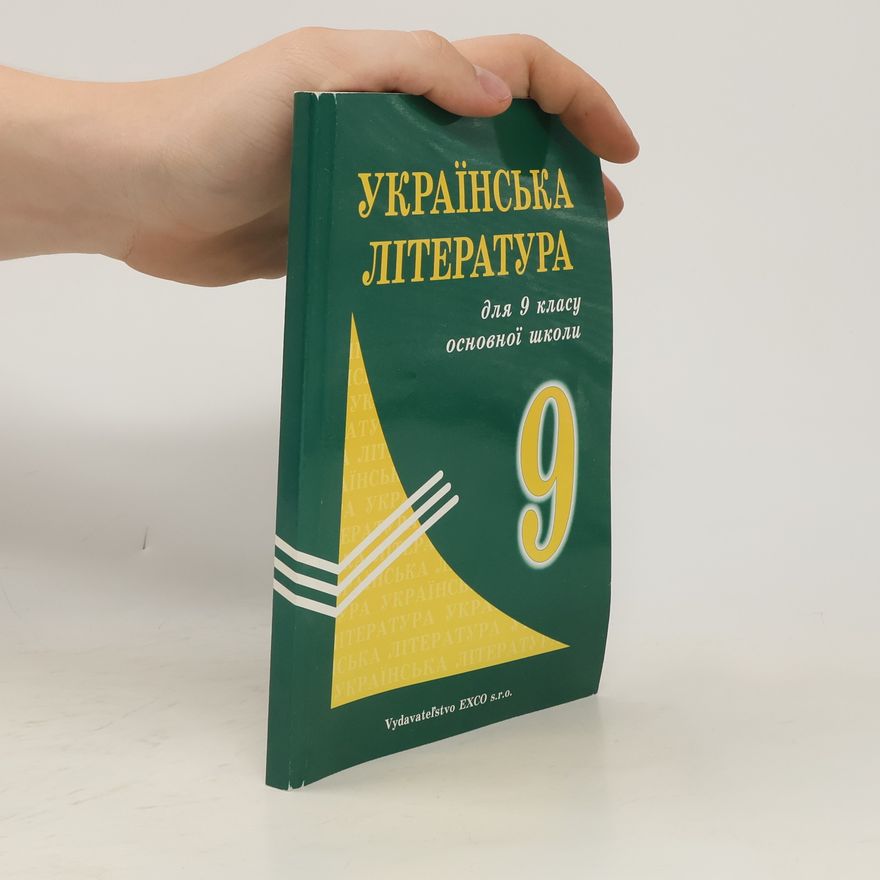 Jolana Holendová Українська література для 9 класу основної школи