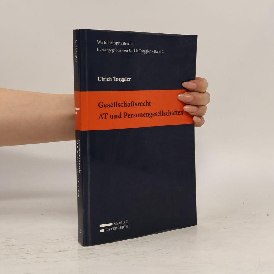 Ulrich Torggler Gesellschaftsrecht