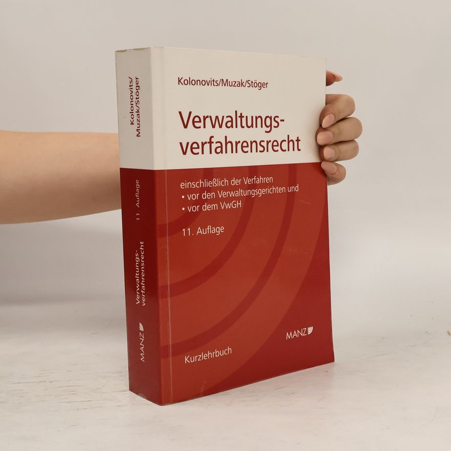 Karl Stöger Verwaltungsverfahrensrecht
