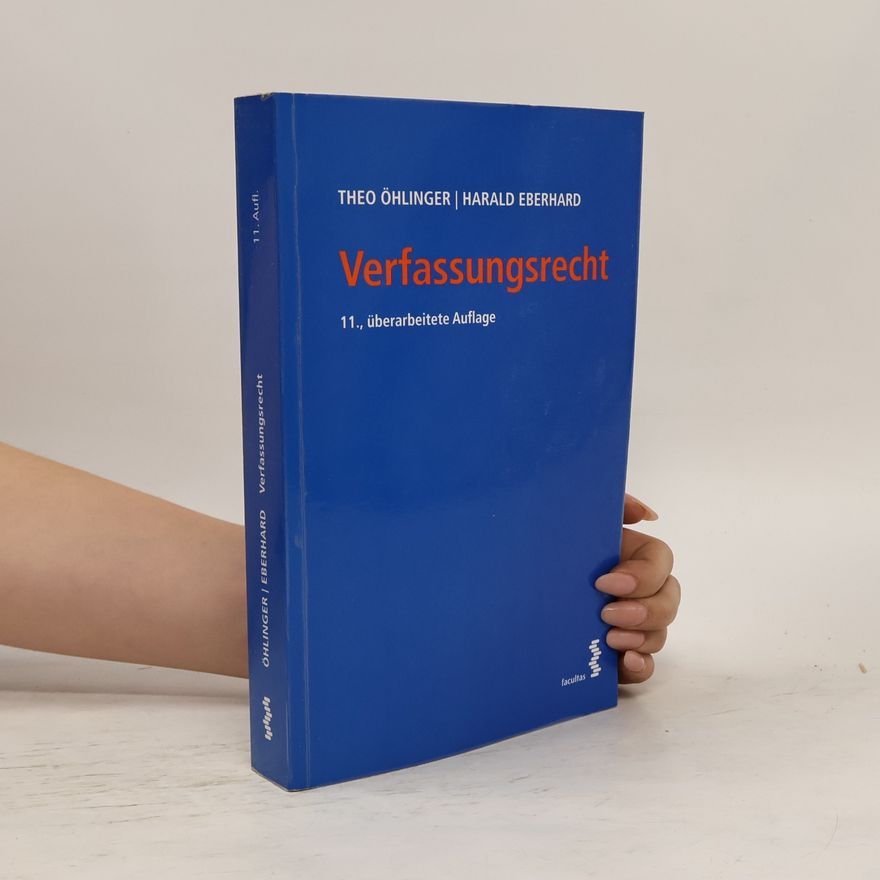 Theo Öhlinger Verfassungsrecht
