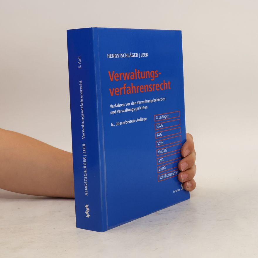 Johannes Hengstschläger Verwaltungsverfahrensrecht