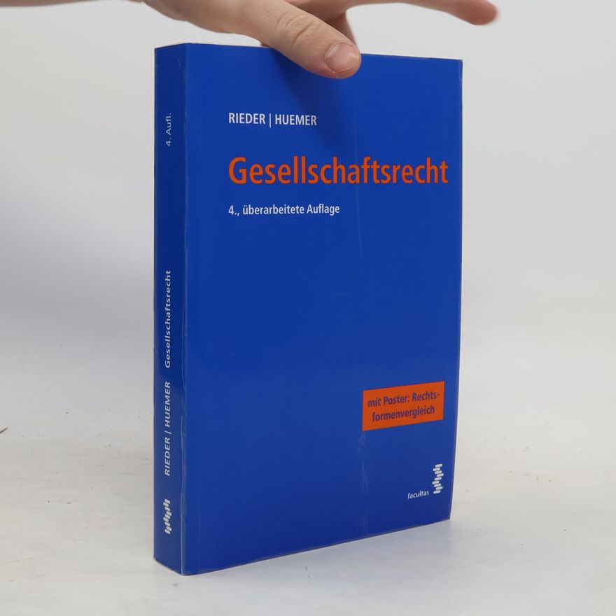 Bernhard Rieder Gesellschaftsrecht